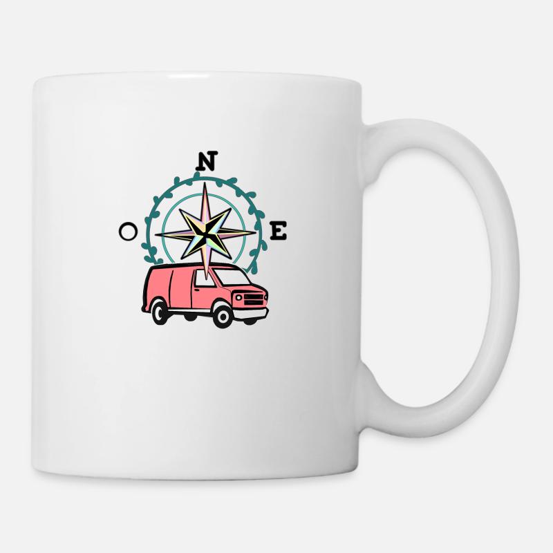 VAN LIFE - Mug blanc - blanc