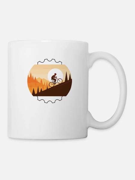 Vélo Cyclisme Cycling Cycling - Mug blanc - blanc