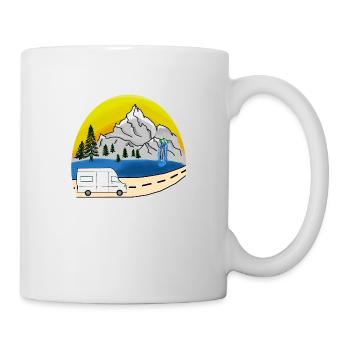 VAN LIFEVAN LIFE VANLIFER NOMADS - Tasse - Weiß - Rechts