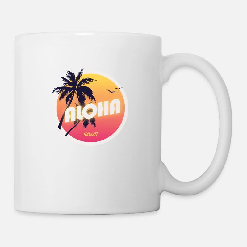 Aloha - Tasse - Weiß