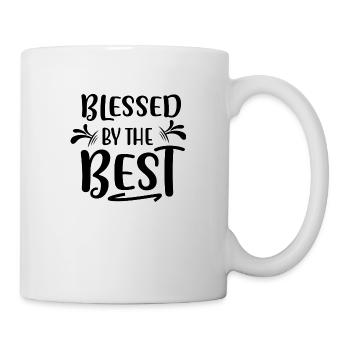 Blessed by the Best - Mug - white - Right
