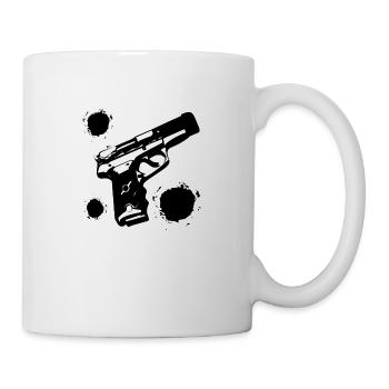 Gun Politics - Tasse - Weiß - Rechts