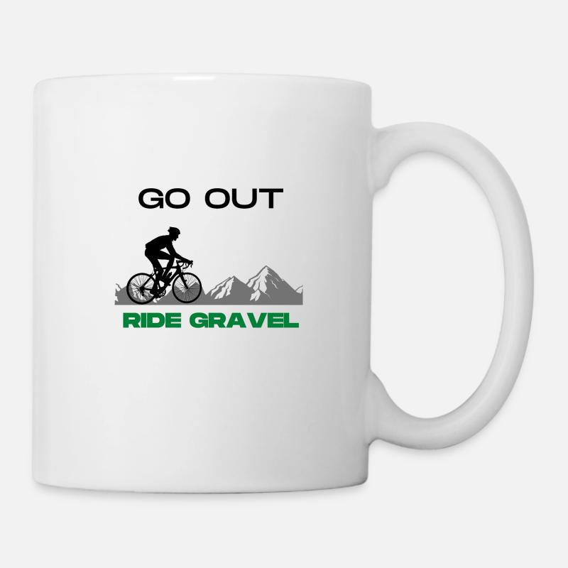 Ride Gravel - Mug blanc - blanc