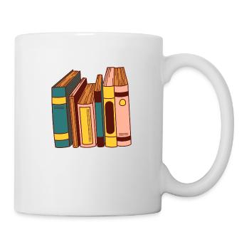 Livres - Mug blanc - blanc - Droite