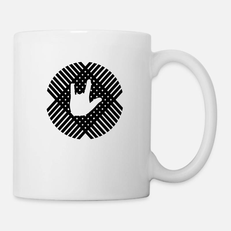 Rock Musik Rock and Roll - Tasse - Weiß
