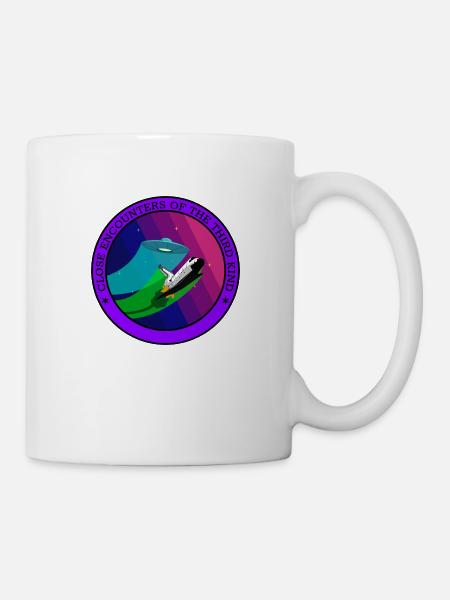 Close Encounters of The Third Kind Spaceship - Mug - white