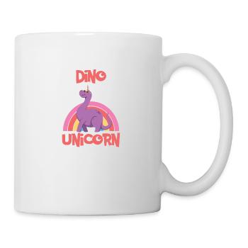 Dino Licorne - Mignon Dinocorne - Mug blanc - blanc - Droite