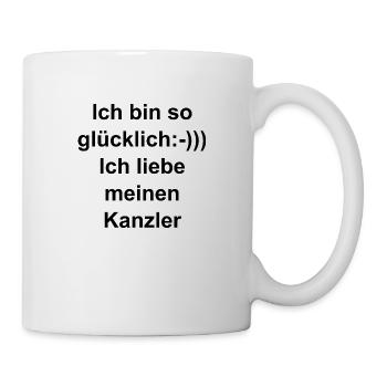 Ich bin so Glücklich - Tasse - Weiß - Rechts