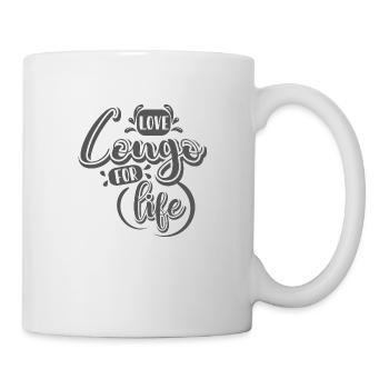 Love Congo For Life - Tasse - Weiß - Rechts