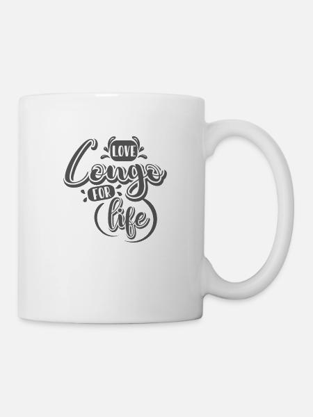 Love Congo For Life - Mug blanc - blanc