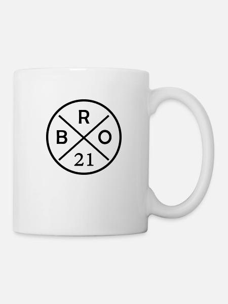 bro 21 - Tasse - Weiß