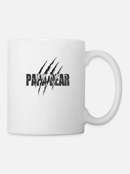 Papa Ours - Mug blanc - blanc
