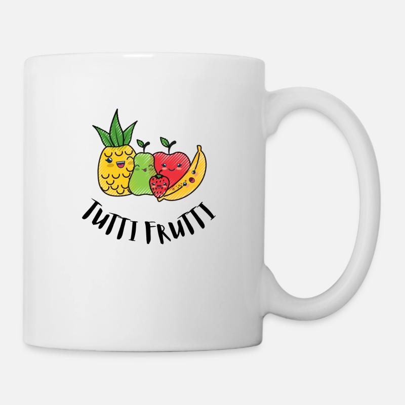 TUTTI FRUTTI - Mug blanc - blanc