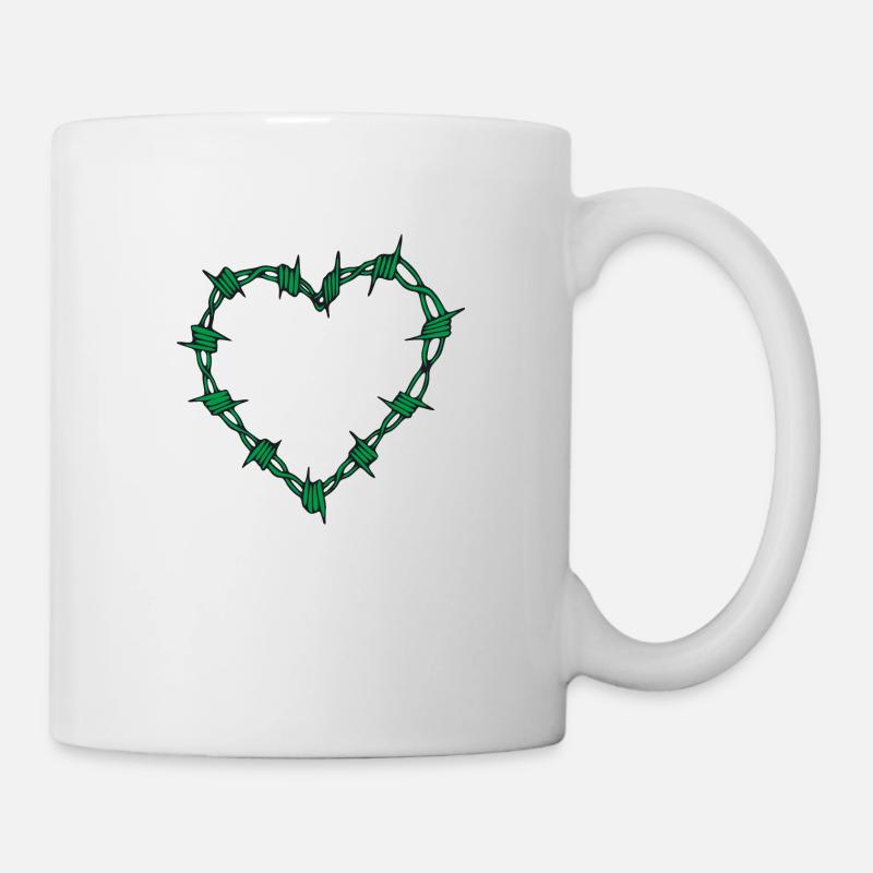 Fils de fer - Mug blanc - blanc