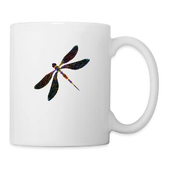 Libellule - Mug blanc - blanc - Droite