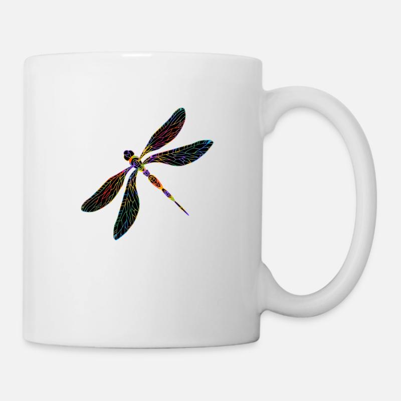dragonfly - Mug - white