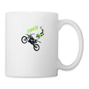 freestyle motocross - Mug - white - Right