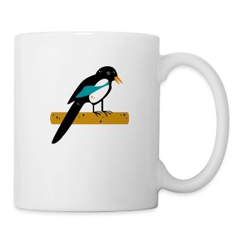 Elster - Tasse - Weiß - Rechts