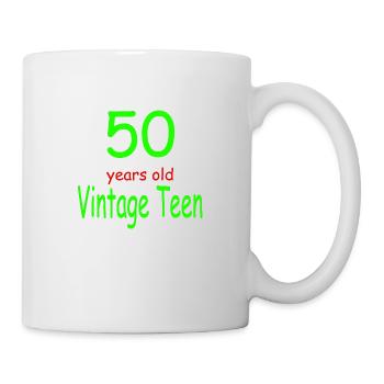 50th Birthday Congratulations on the 50th anniversary of the - Mug - white - Right