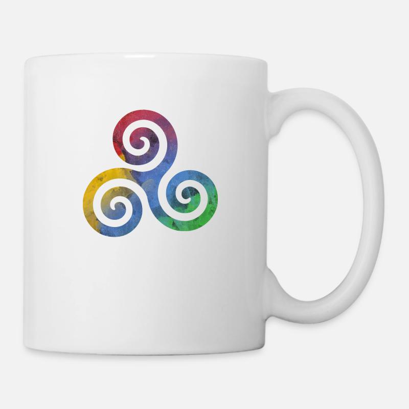 Triskele - Mug blanc - blanc