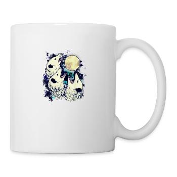 3 opossum moon - Tasse - Weiß - Rechts