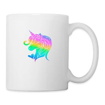 Glitter unicorn unicorn - Mug - white - Right
