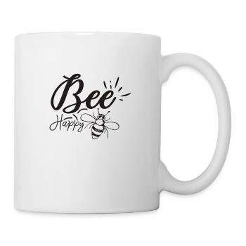Bee Heureux - Mug blanc - blanc - Droite