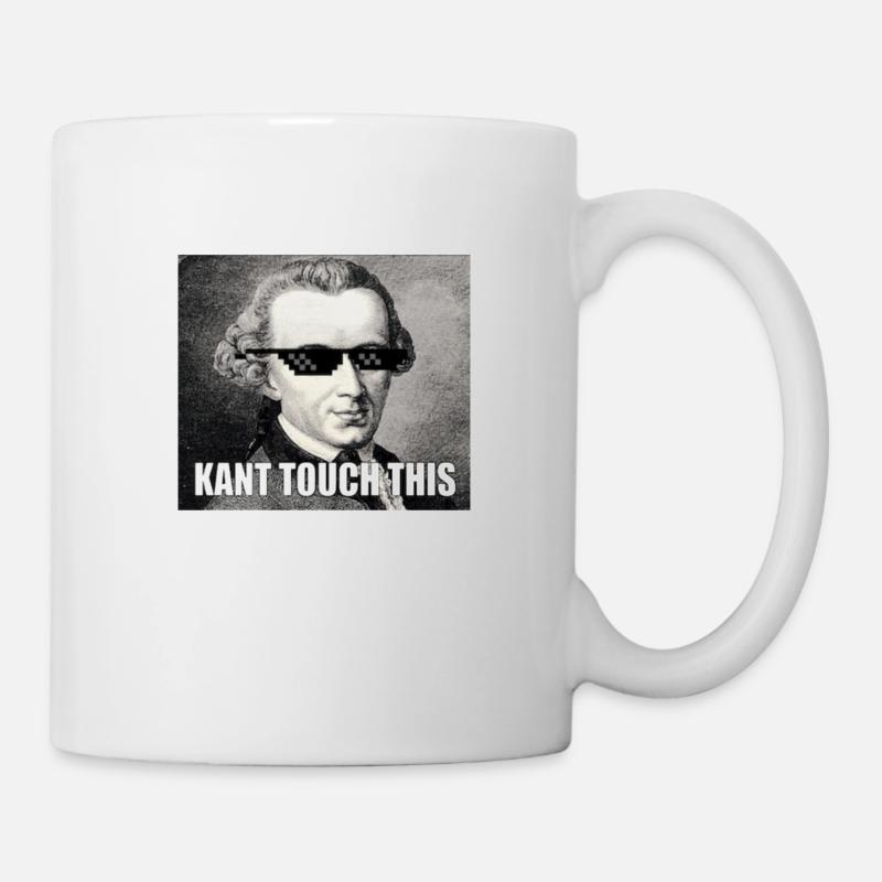 Kant touchez ceci - Mug blanc - blanc