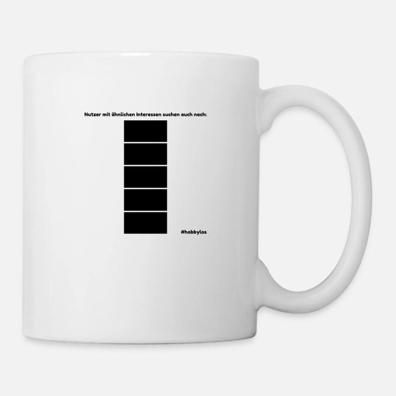 Hobbylos - Tasse - Weiß