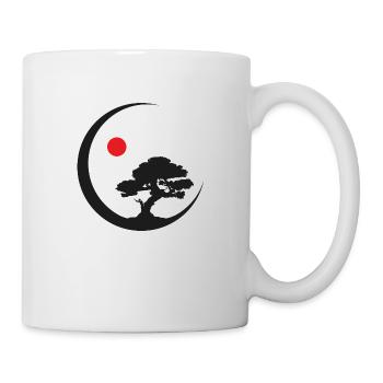 qigong bonsai sun - Tasse - Weiß - Rechts