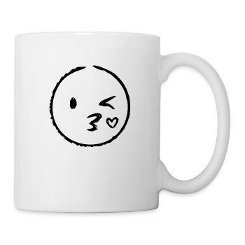 emoji - Mug blanc - blanc - Droite