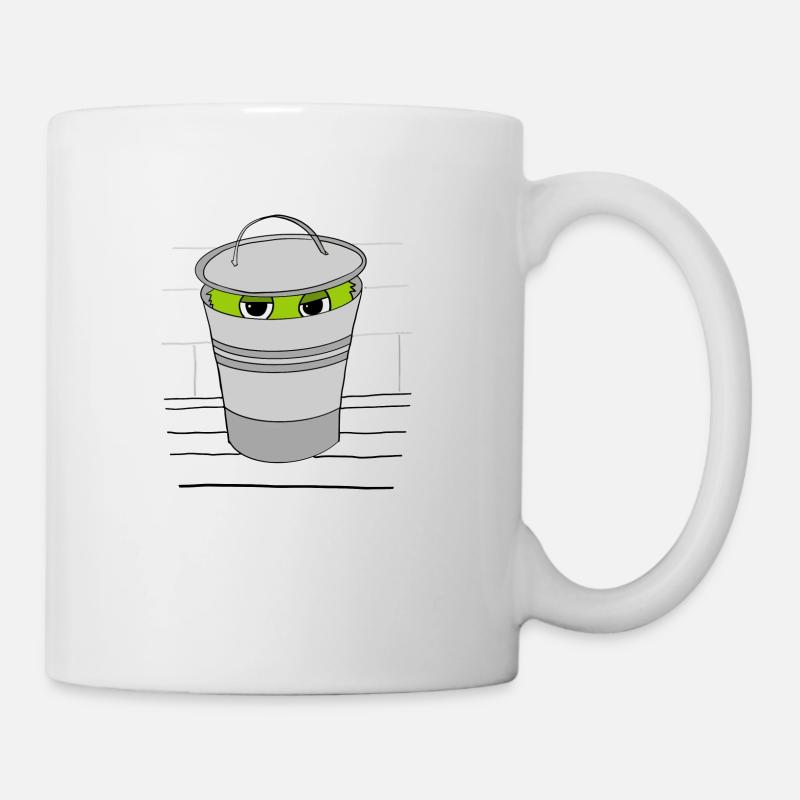 Bucket Monster - Mug - white