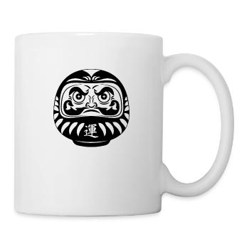 daruma doll - Tasse - Weiß - Rechts