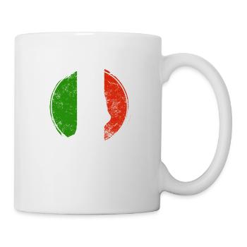Italien Italienische Flagge Capisci - Tasse - Weiß - Rechts