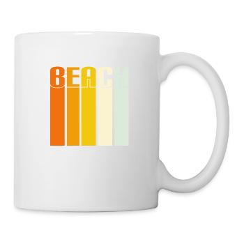 Beach - Tasse - Weiß - Rechts