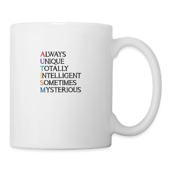 Autism Autistic Autism - Mug - white - Right