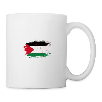 Libérer la Palestine - Mug blanc - blanc - Droite