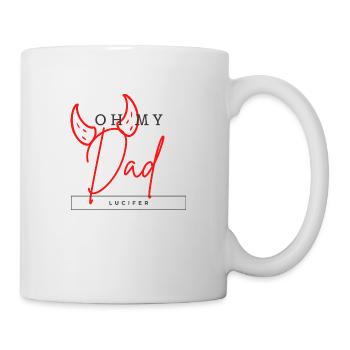 Oh my dad - Lucifer - Mug - white - Right