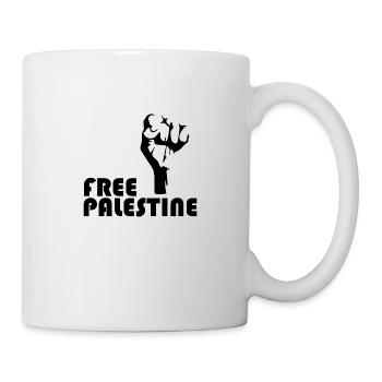 free palestine - Mug - white - Right