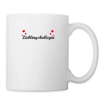 Lieblingskollegin beste Kollegin Freundin Arbeit - Tasse - Weiß - Rechts