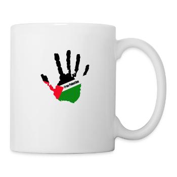 free palestine - Mug - white - Right
