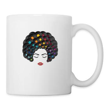 Vinyl queen - Mug - white - Right