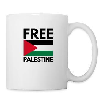 Libérer la Palestine - Mug blanc - blanc - Droite