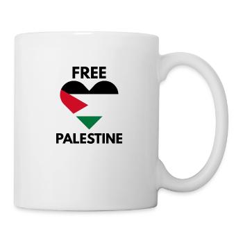 Libérer la Palestine - Mug blanc - blanc - Droite