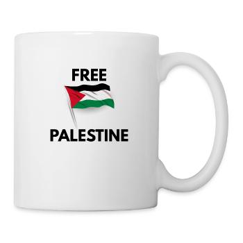 Libérer la Palestine - Mug blanc - blanc - Droite