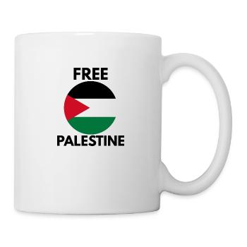 Libérer la Palestine - Mug blanc - blanc - Droite