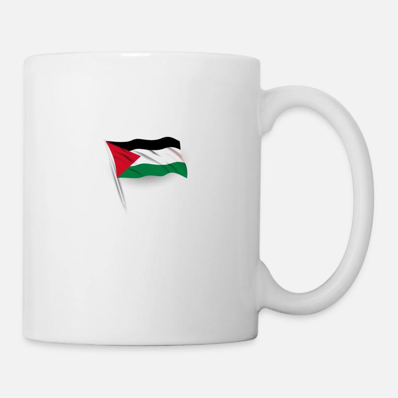 Freies Palästina - Tasse - Weiß