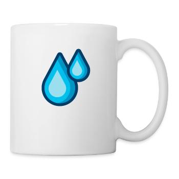 drops of water - Mug - white - Right