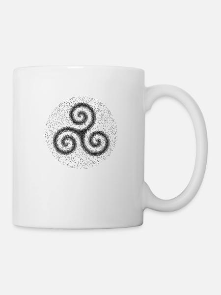 Triskele - Mug blanc - blanc