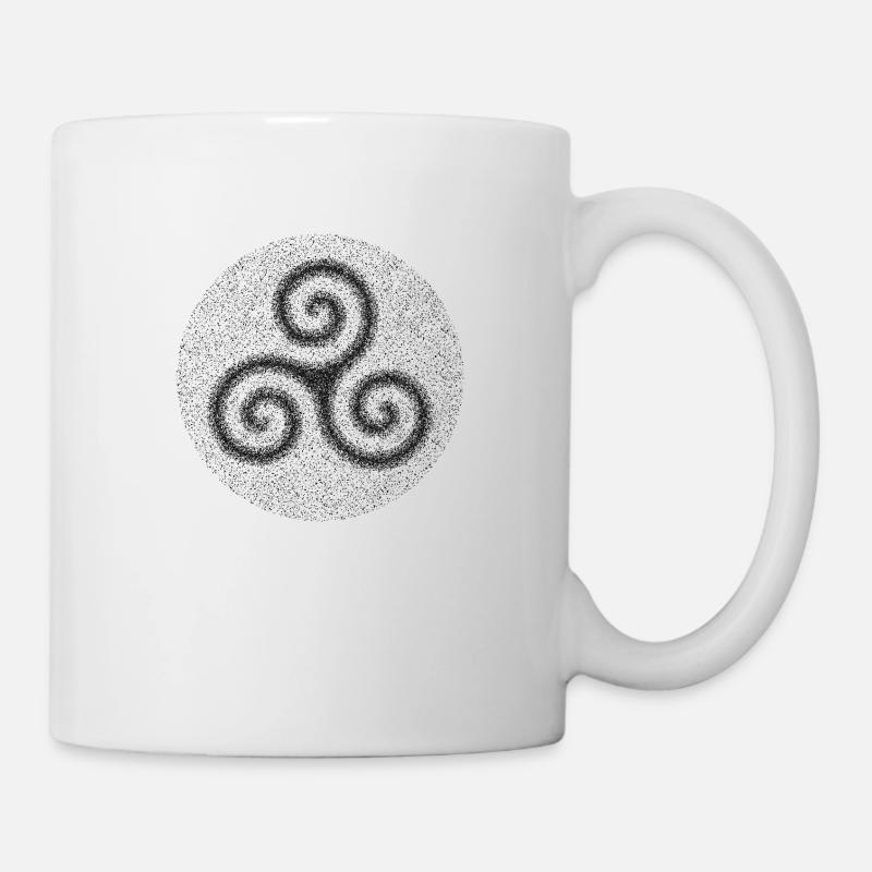 Triskele - Mug blanc - blanc